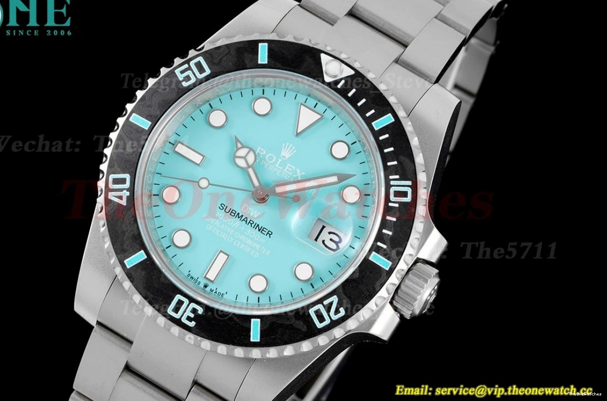 VR3135 TI Submariner TI Tiffany Dial 40mm DIW DIWF 904L 0224